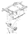 Dodge Ram 2500 Leaf Spring Diagram - 52121699AB