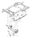 2011 Ram 3500 Shock Absorber Diagram - 68066299AA