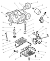 Dodge Intrepid Crankshaft Seal Diagram - 4663870