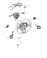 Jeep Renegade Clock Spring Diagram - 6BZ86LXHAA