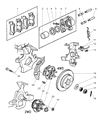 Dodge Durango Brake Caliper Piston Diagram - 5003794AA
