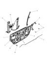 Ram C/V Window Run Diagram - 5020843AC