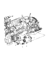 Dodge Neon Starter Motor Diagram - 5033556AC