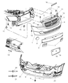 Dodge Journey Emblem Diagram - 5155674AA