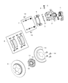Chrysler Speed Sensor Diagram - 68312418AC
