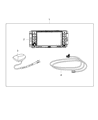 Jeep Wrangler Antenna Diagram - 5064910AA