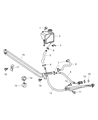 Dodge Sprinter 3500 Power Steering Hose Diagram - 68031748AA