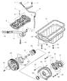 2004 Jeep Liberty Harmonic Balancer Diagram - 5066978AA