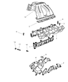 Chrysler Voyager Intake Manifold Diagram - 4781276AA