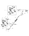 2018 Jeep Cherokee Exhaust Pipe Diagram - 68225541AA