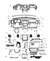 Jeep A/C Switch Diagram - 5091838AF