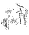 Jeep Fan Shroud Diagram - 52080127AA