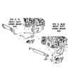 Dodge Ram 3500 Power Steering Hose Diagram - 52113737AK