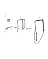 Jeep Window Run Diagram - 68271661AB