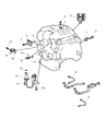 Chrysler Oxygen Sensor Diagram - 5099821AA