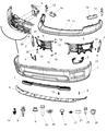 Ram Bumper Diagram - 1JK97CDMAB