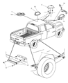 2005 Dodge Ram 2500 Tail Light Diagram - 5086509AA