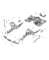 Dodge Durango Floor Pan Diagram - 55369733AL