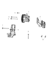 Chrysler 200 Power Steering Pump Diagram - 5151016AE
