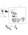 Jeep Wrangler Air Filter Diagram - 68293164AB