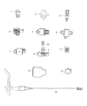 2011 Dodge Challenger TPMS Sensor Diagram - 56029398AB
