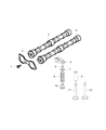 Ram Camshaft Diagram - 68172837AA