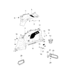 Dodge Dart Dome Light Diagram - 55057407AA