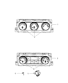 2011 Ram 2500 A/C Switch Diagram - 55111291AC