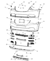 Ram License Plate Diagram - 68217847AB