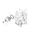 Ram Water Pump Diagram - 68003402AB