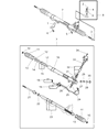 Chrysler Rack and Pinion Boot Diagram - MR198993