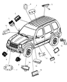 2005 Jeep Liberty Antenna Diagram - 56038526AF