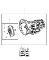 Dodge Nitro Torque Converter Diagram - 5093944AD