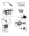 Dodge Challenger Evaporator Diagram - 68385097AB