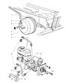 Ram 2500 Brake Line Diagram - 52010337AB