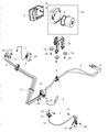 Dodge Challenger Brake Line Diagram - 5290843AD