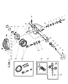 Dodge Ram 1500 Differential Diagram - 5137574AA