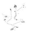 2017 Jeep Renegade Fuel Filler Neck Diagram - 52029675AA