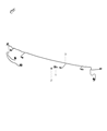 Jeep Cherokee Parking Assist Distance Sensor Diagram - 56038998AJ