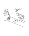 2014 Dodge Challenger Fuel Door Diagram - 68250120AA