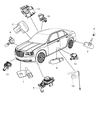 Dodge Occupant Detection Sensor Diagram - 68263785AA