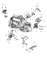 Dodge Caravan Engine Mount Diagram - 4861298AD