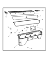 Ram Door Lock Cylinder Diagram - 68071072AA