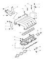 Chrysler Cirrus Intake Manifold Diagram - MD333780