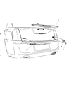 2011 Chrysler 300 Emblem Diagram - 5182285AA