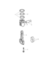 Jeep Compass Piston Ring Set Diagram - 68089256AA