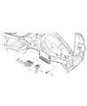 Dodge Viper Engine Control Module Diagram - 5029932AD