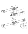 Dodge Sprinter 3500 Transfer Case Shim Diagram - 5129044AA