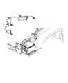Chrysler Battery Cable Diagram - 4795599AE