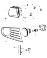 Dodge Journey Light Socket Diagram - 68038230AA